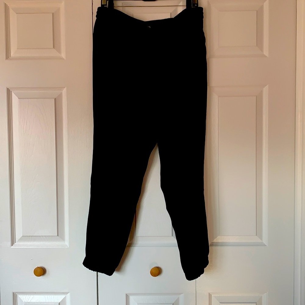 Black dress pants, joggers